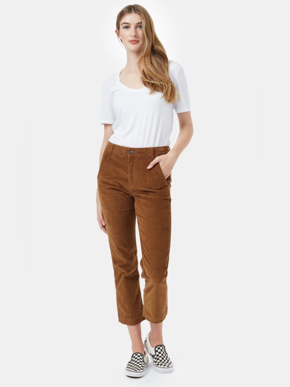 Tentree brown cord pants